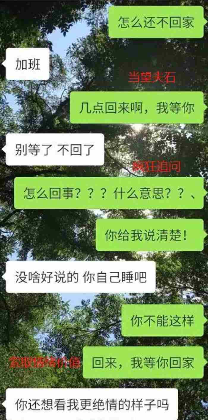 老公与小三聊天露骨（老公与小三聊天记录曝光）