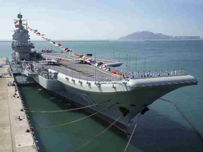 中国传来好消息!解放军第3艘航母即将海试